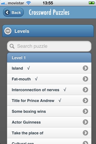 Crossword Puzzles screenshot 4