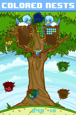 Blue Bird Balls - Save 100 Eggs!!! screenshot 3