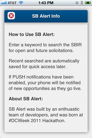 SB Alert screenshot 3