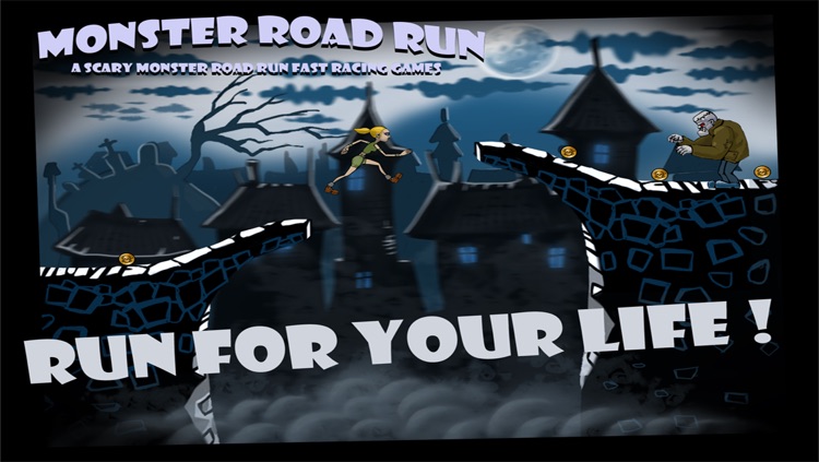 A Scary Monster Road Run Free Fast Racing Games HD