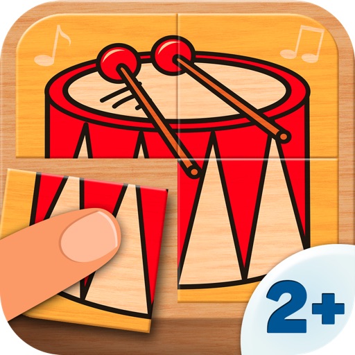 Kids Games - Music Puzzle (4 Pieces) 2+ Icon