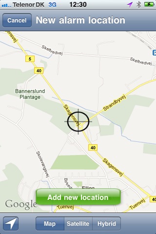 GeoAlarm - location-based alarm screenshot 4