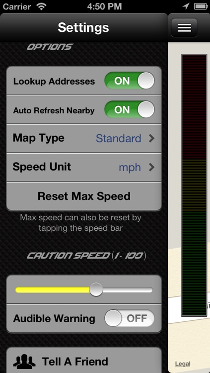 AutoDash - GPS Information and Location Sharing