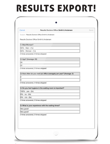 Survey - client satisfaction & market tool! screenshot 4