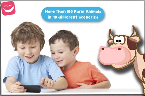 Sound Game Farm Animals Cartoon for kids and toddlers screenshot 3