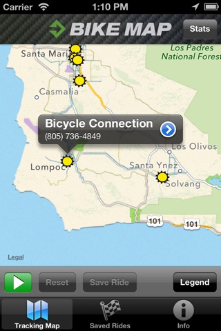 Bike Map SBC screenshot 2