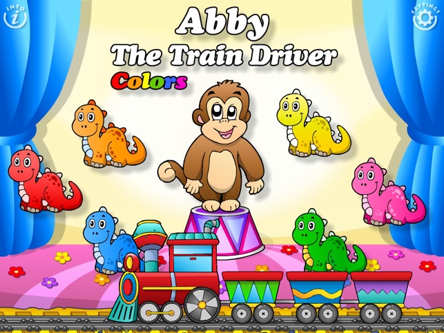 Abby - Toddler and Baby Train – Learning Colors Free(圖1)-速報App