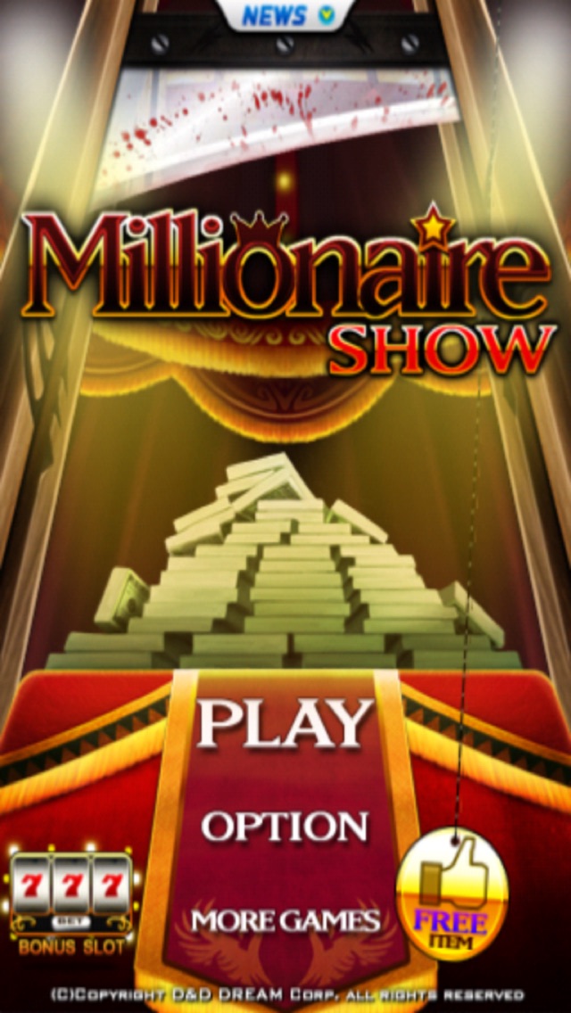 MILLIONAIRE SHOW 1.1 IOS CASINO MILLIONAIRE SHOW 1.1 IOS