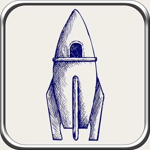 A Space Race Rocket Lite - Top Run Flight Game icon