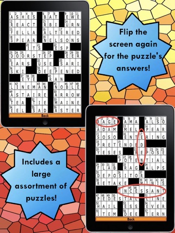 Assorted Crossword Puzzles HD – For your iPad! screenshot 4