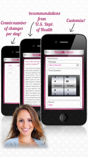 Tampon Timer Free (an iPeriod® companion app)(圖2)-速報App