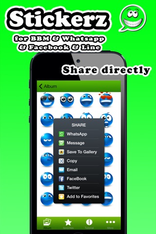 Stickerz for BBM & Whatsapp & Facebook & Line (Lite) screenshot 4