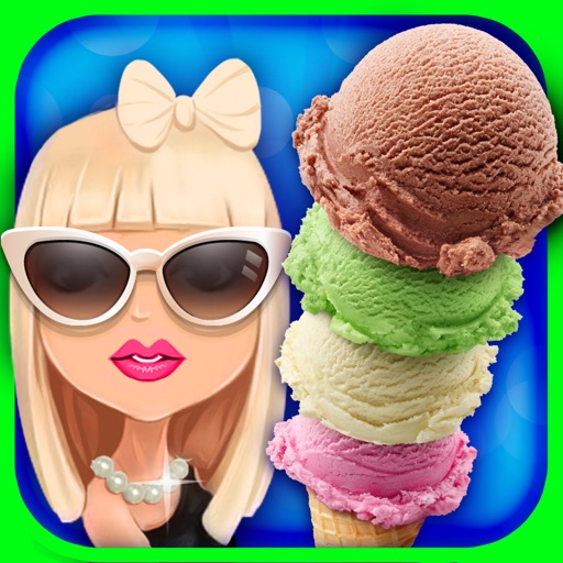 Celebrity Ice Cream Store - Cooking games Icon