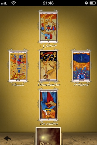 Rose Tarot screenshot 4