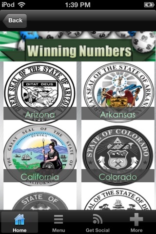 Winning Lotto Numbers App screenshot 2