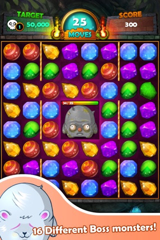 Gem Gem Blitz - match 3 game screenshot 2