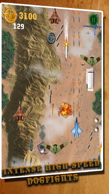 Air Drone Combat - Military Jet Fighter Aircraft Battle Simulation Game