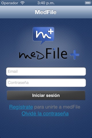 MedFile screenshot 2