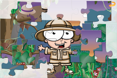 Puzzle & Dipingi - Safari (per bambini di tutte le età) screenshot 4