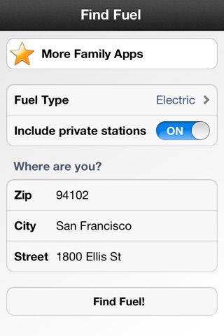 Alternative Fuel Station Finder (Electric,LPG,LNG & Liquid Based) Oil and Gas screenshot 2