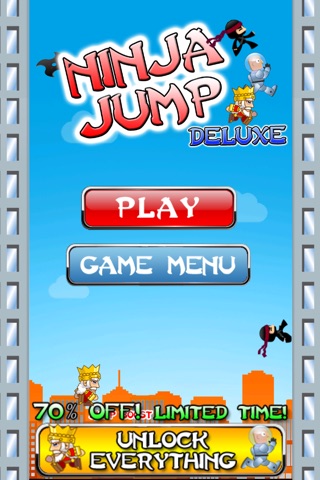 Ninja Jump - Deluxe screenshot 2