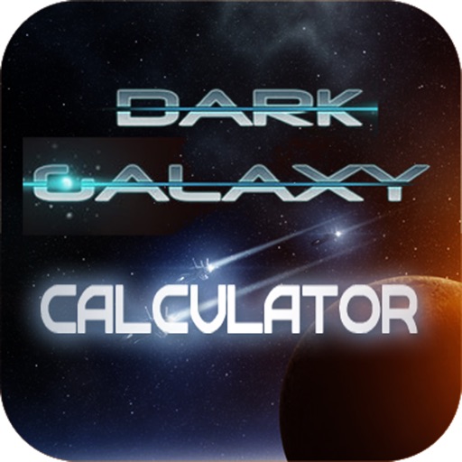 Calculator HD for Dark Galaxy icon