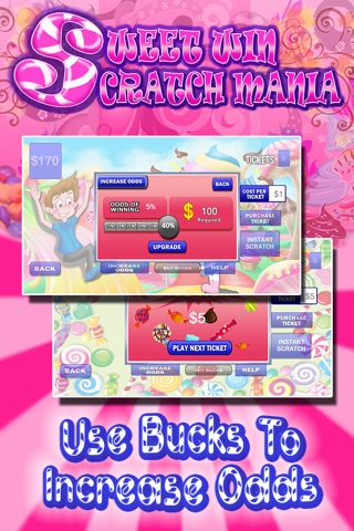 Sweet Win Scratch Mania - Exciting Big Win Lotto Scratcher Cards screenshot 4