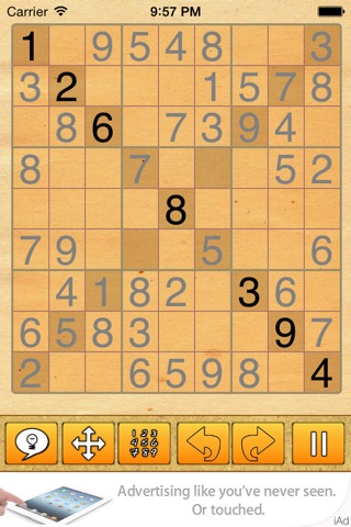 Puzzles of Sudoku (free edition) screenshot 2