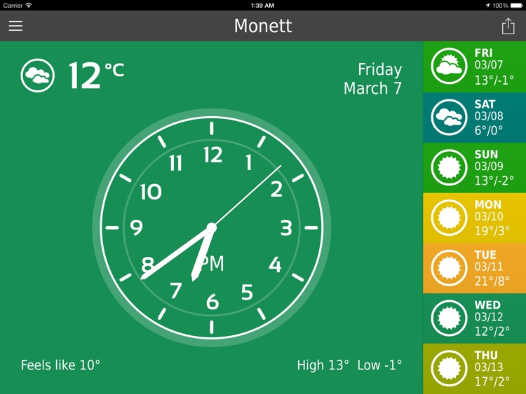 ClearWeather HD screenshot-4