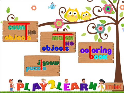 play2learn - Interactive games for kids screenshot 2