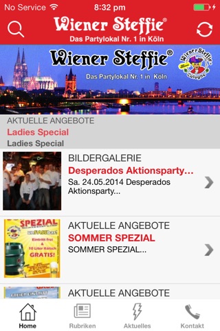 Wiener Steffie, Das Partylokal Nr. 1 in Köln screenshot 2