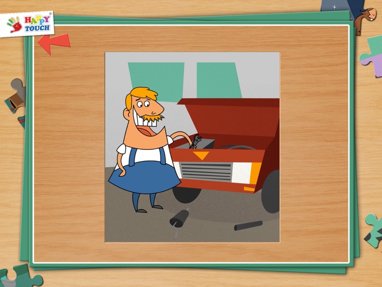 A Funny Job Puzzle - Set 2 - Kids Apps for toddlers and preschoolers - by Happy Touch Kids Games® screenshot-3