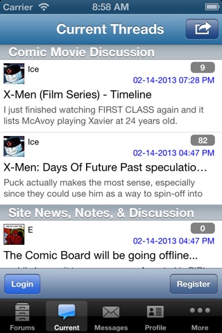 The Comic Board screenshot 3