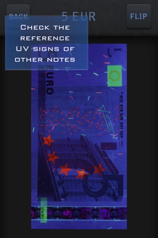 UV Lamp Simulator - Counterfeit Money Check - Bills Secret Security Prank Tool screenshot 2