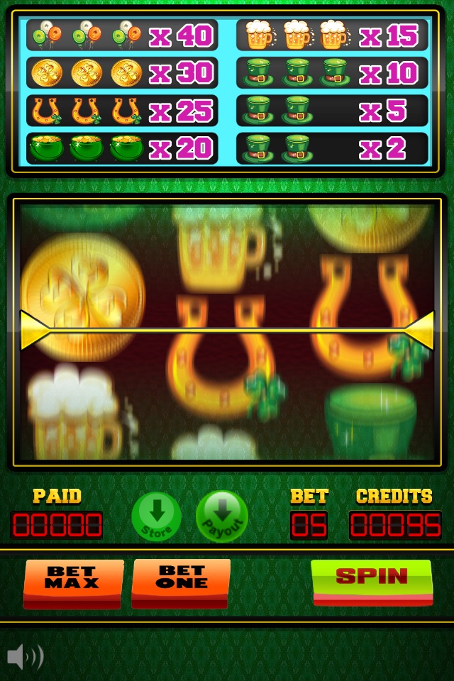 A Irish Lucky Leprechaun Slots - Free St. Patrick's Casino Slot-Machine Game screenshot 3
