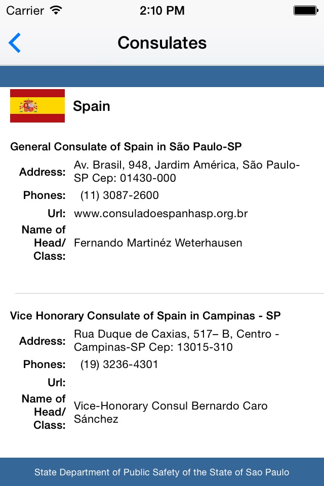 Unidades Consulares screenshot 3
