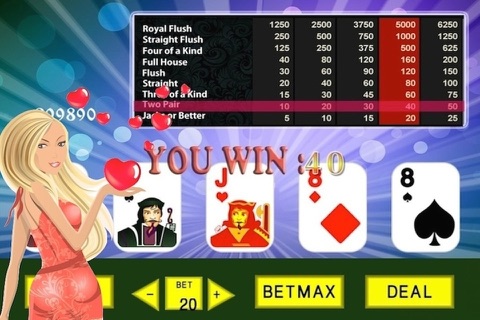 Best 2014 Video Poker Game screenshot 3