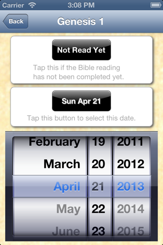 Bible Reading Scheduler screenshot 4