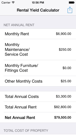 Rental Yield Calculator+