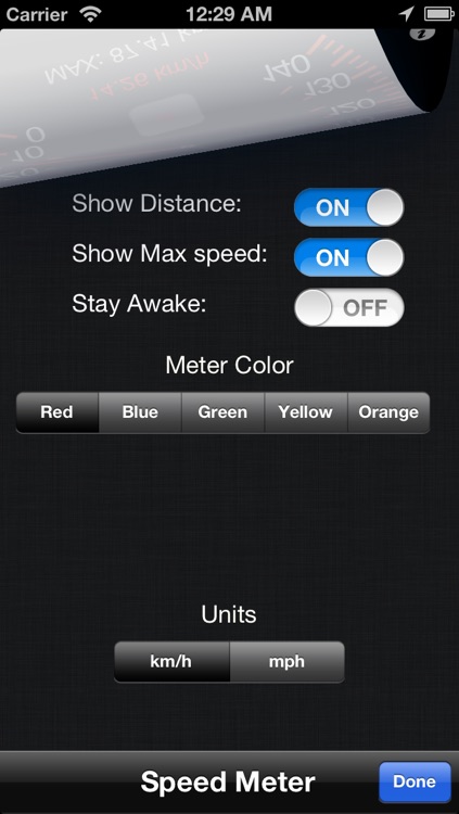 Speed Meter