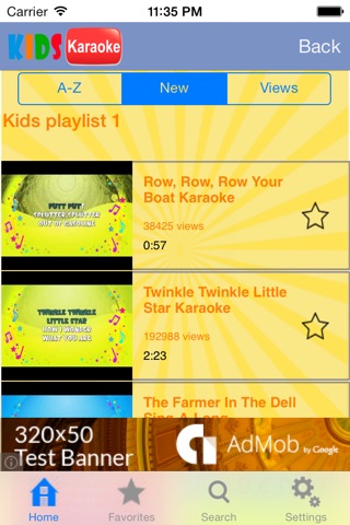 Karaoke for kids and Children songs Videos HD. This is fun! screenshot 2