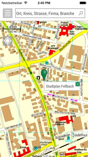 Unser Stadtplan