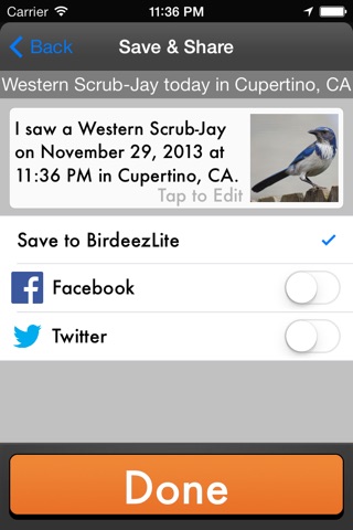 Birdeez Lite: Easy Bird Identification Guide screenshot 4