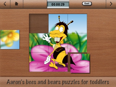 Aaron's bees and bears puzzles for toddlers screenshot 2