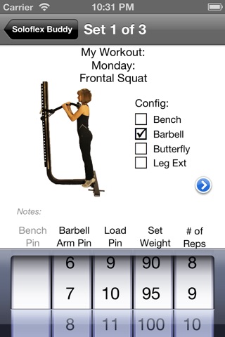 Soloflex Buddy screenshot 3