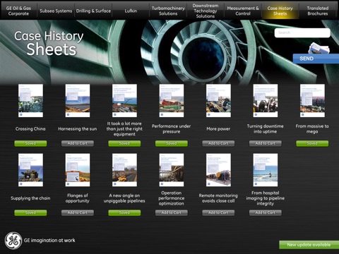 GE Oil & Gas Literature Stand screenshot 3