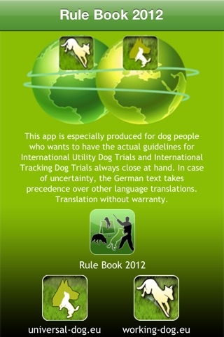 Rule Book 2012 screenshot 2