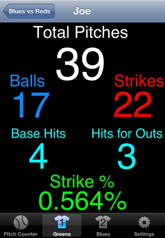 Pitch Counter Pro screenshot 3