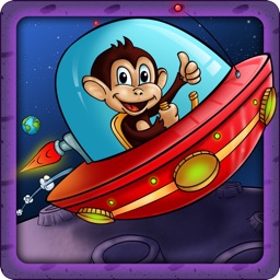 Gravity Star Monkey :  Moon Surfers - Little Space Pet Adventure (Free Game)