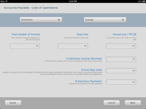 GENPACT Business Impact Simulator screenshot 3